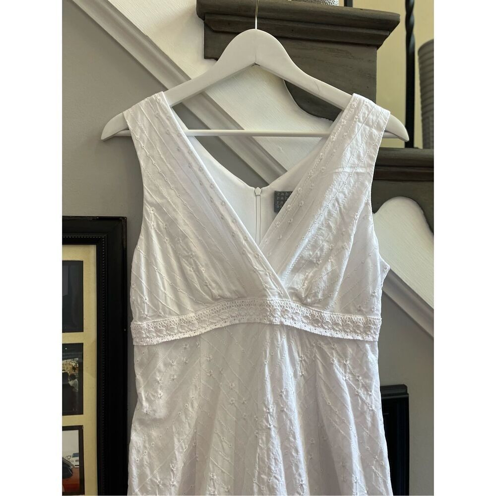 Rabbit Rabbit Rabbit White Eyelet & Crochet Sundress sz 12 - Picture 2 of 8